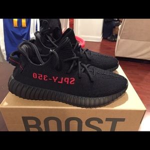 used yeezy 350 v2 bred